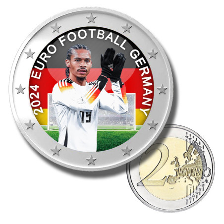 2 Euro Coloured Coin EURO 2024 Germany
